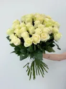 Букет: &laquo;Белая жемчужина Эквадора&raquo;