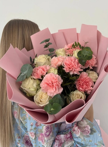 Букет «Зефирный» от интернет-магазина цветов в 