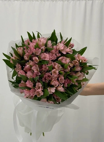 Букет &laquo;Альстромерия: розовая мечта 25&raquo; от интернет-магазина цветов в 