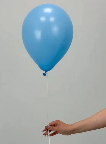 Шар латекс &laquo;Синий&raquo; от интернет-магазина цветов в 